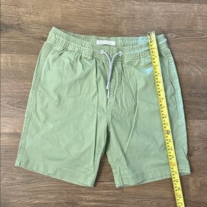 Michael Brandon Sage Green Drawstring Shorts
